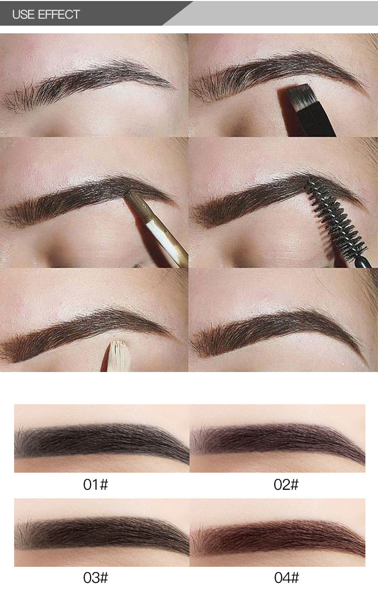 Pudaier 24Hour Waterproof Non-Fading Eyebrow Liquid Semi-Permanent Magic Eyebrow Cream