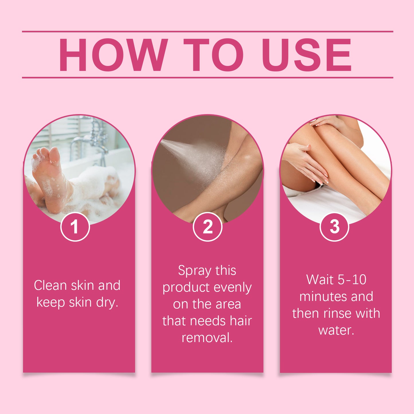 OceAura Hair Removal Spray