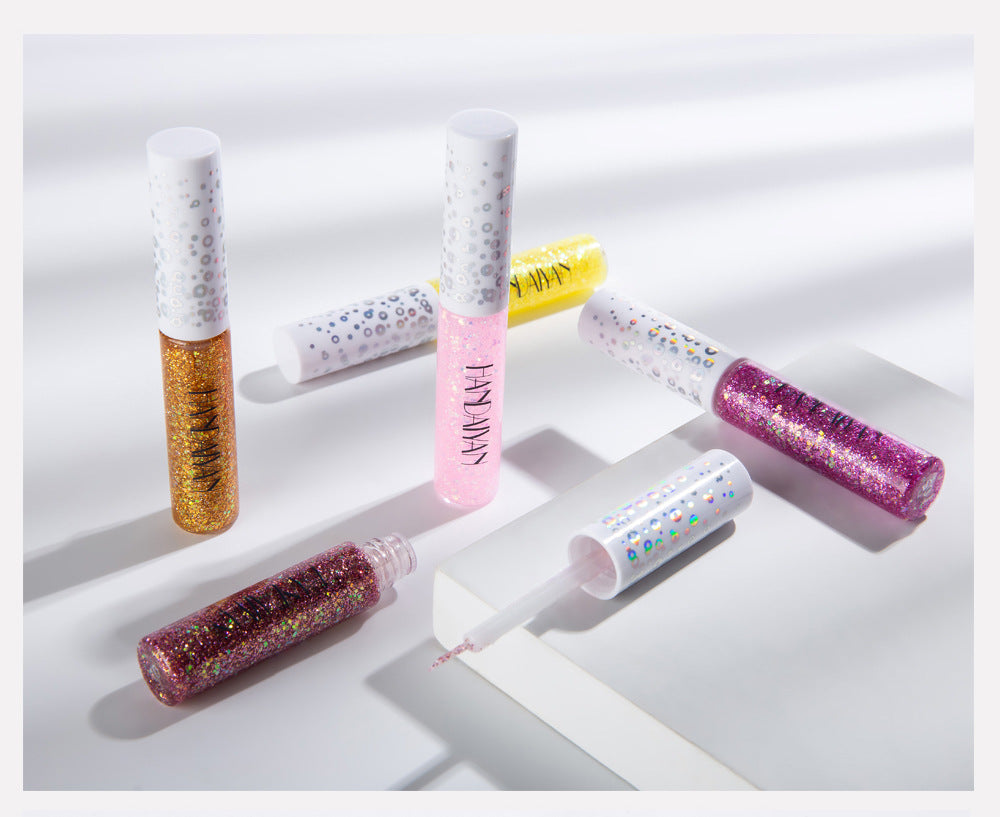HANDAIYAN Symphony Eyeliner Eye Shadow Dream Shiny Eyeliner Jelly Bright Sequin Eyeliner Eye Shadow