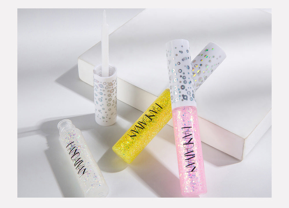 HANDAIYAN Symphony Eyeliner Eye Shadow Dream Shiny Eyeliner Jelly Bright Sequin Eyeliner Eye Shadow