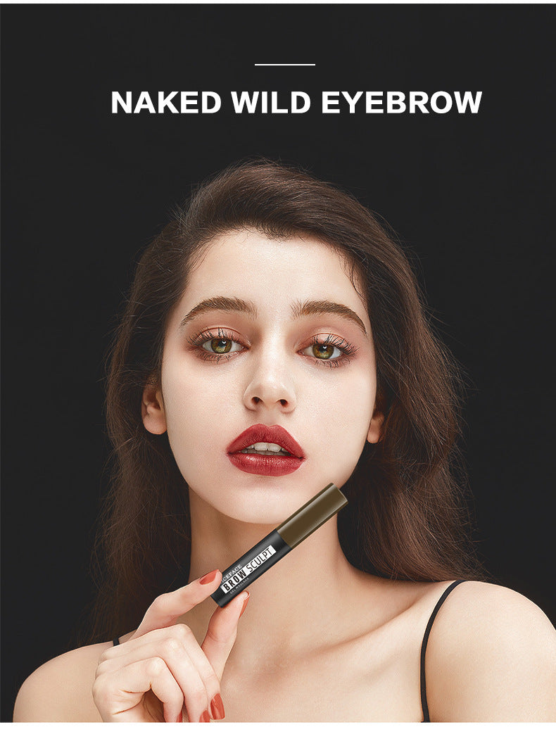 NICEFACE New 4 Color Eyebrow Dyeing Cream Slim Brush Head Waterproof/Anti-Sweat Eyebrow Dyeing Liquid Long Lasting Makeup Without Smudging