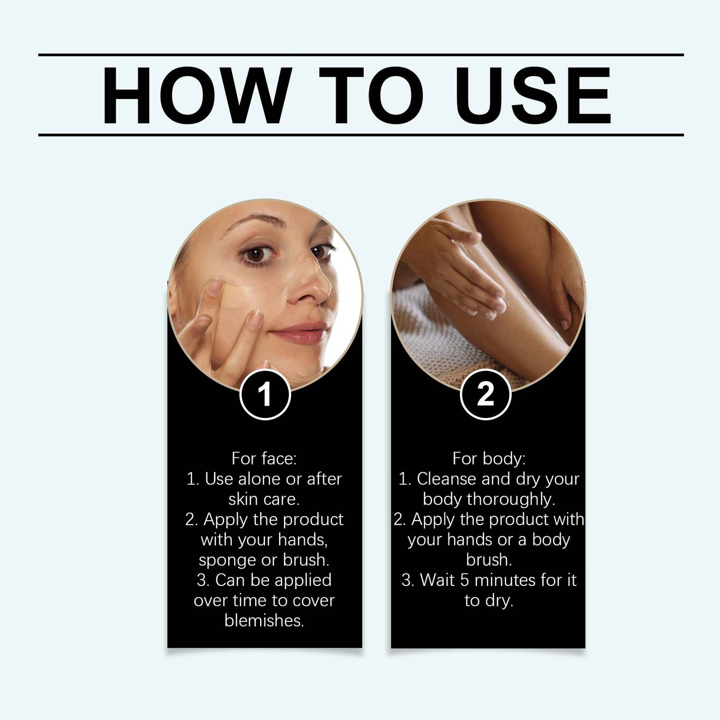 zephoco Ivory Long Lasting Concealer, Moisturizing And Brightening Concealer Clear Through Oil Skin And Dry Skin