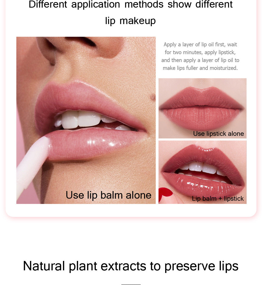 Fit Colors Mini Capsule Lip Gloss Moisturizing Moisturizing Transparent Color Changing Projectile Lip Gloss Oil