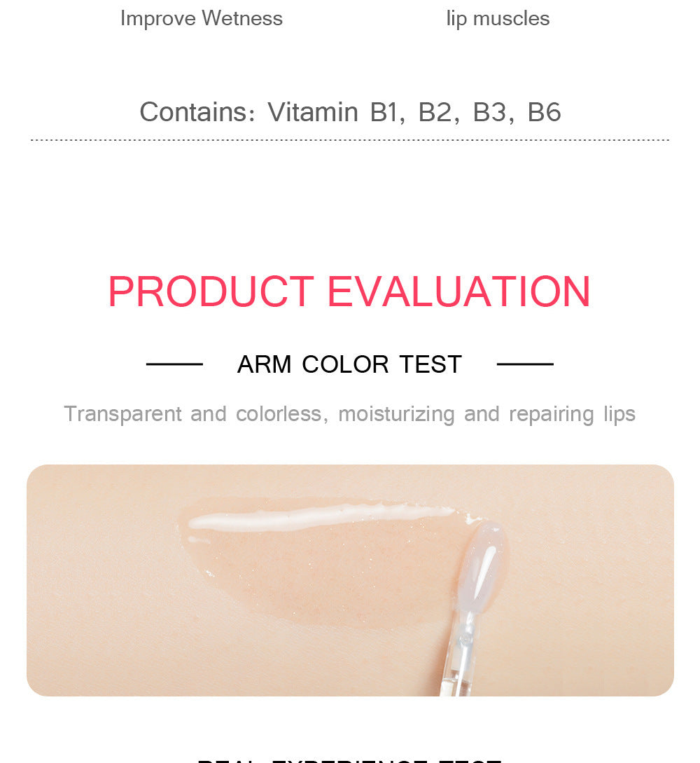 Fit Colors Mini Capsule Lip Gloss Moisturizing Moisturizing Transparent Color Changing Projectile Lip Gloss Oil
