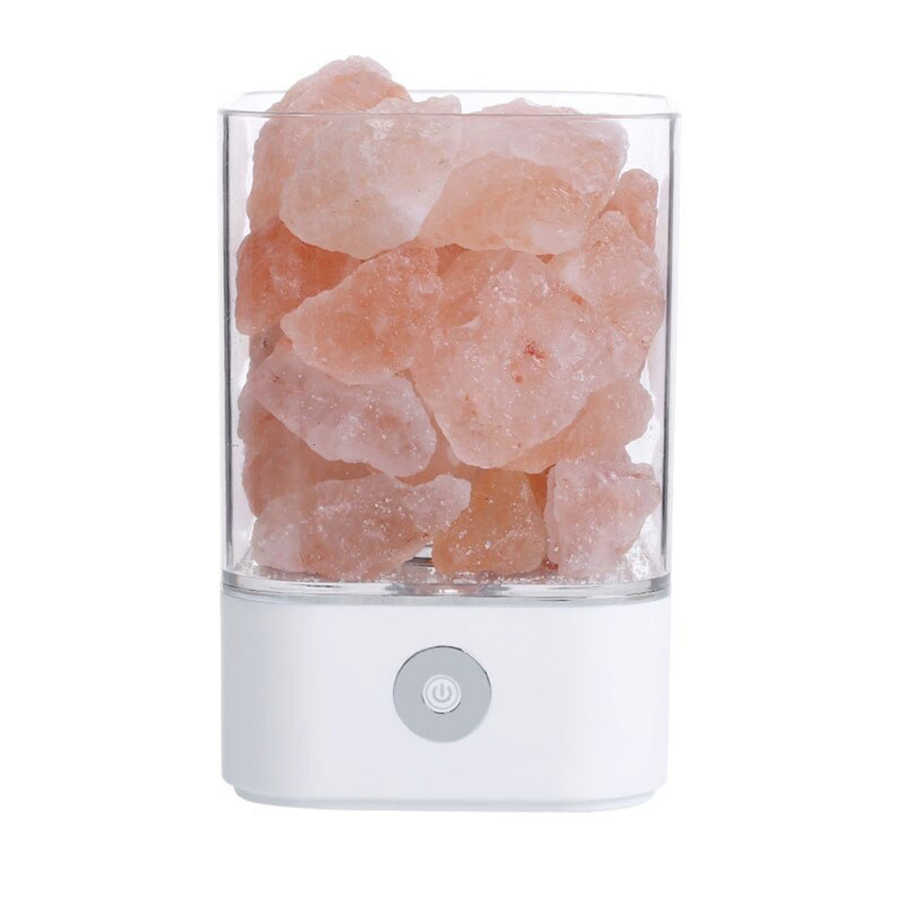 Ultrasonic Aromatherapy Himalayan Salt Lamp and Diffuser- USB Powered