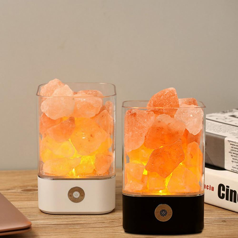 Ultrasonic Aromatherapy Himalayan Salt Lamp and Diffuser- USB Powered