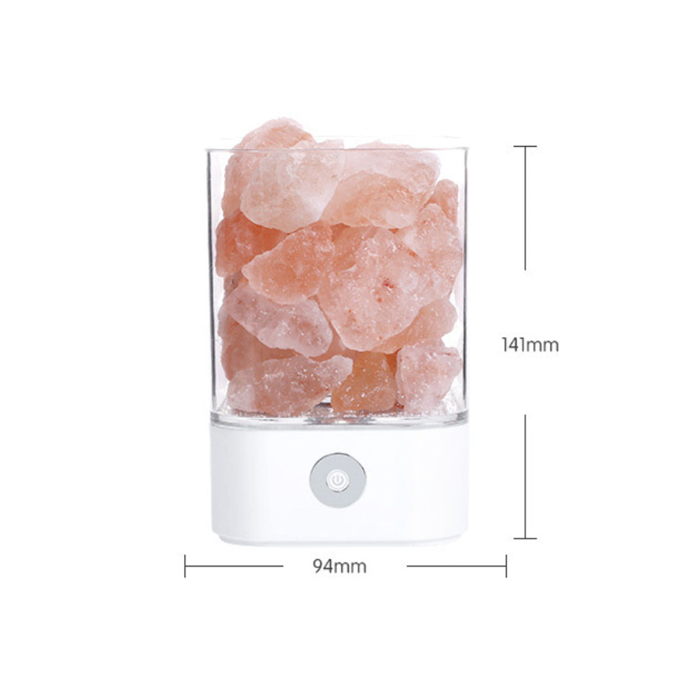 Ultrasonic Aromatherapy Himalayan Salt Lamp and Diffuser- USB Powered