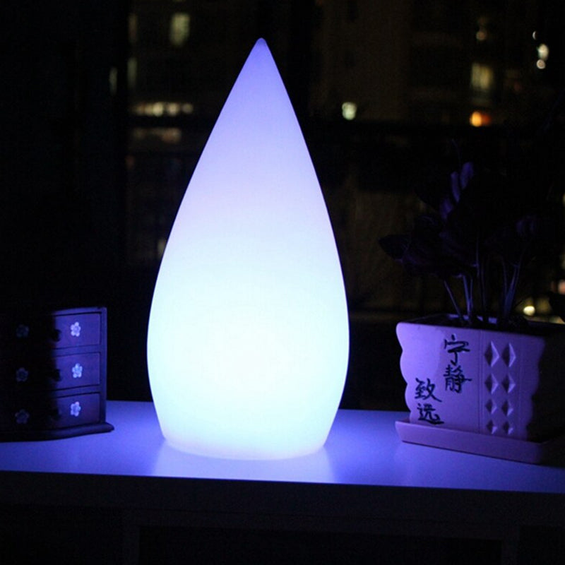 Oasis Water Drop Modern LED Colored Table Lamp USB Rechargeable