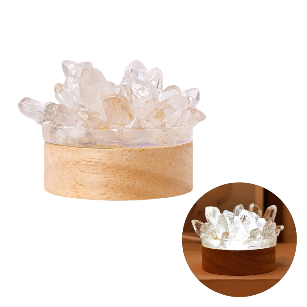 Natural Crystal Lamp Home Decoration Mineral Specimen Collection