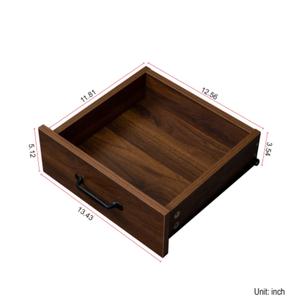 Stylish Wood Buffet Sideboard with 2 Doors 1 Storage and 2 Drawers