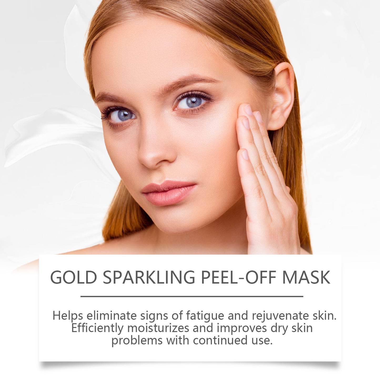 West Month Gold Peel Mask, 24k Gold Collagen Peel Mask Firming Moisturizing And Cleansing MaskWest Month Gold Peel Mask, 24k Gold Collagen Peel Mask Firming Moisturizing And Cleansing Mask