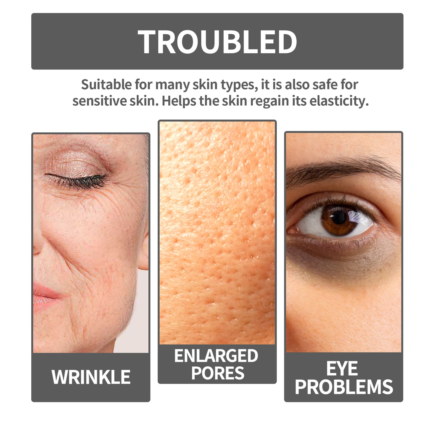 EELHOE Oligopeptide Face Essence Deeply Hydrates, Moisturizes And Tightens Facial Skin Daily Care Essence