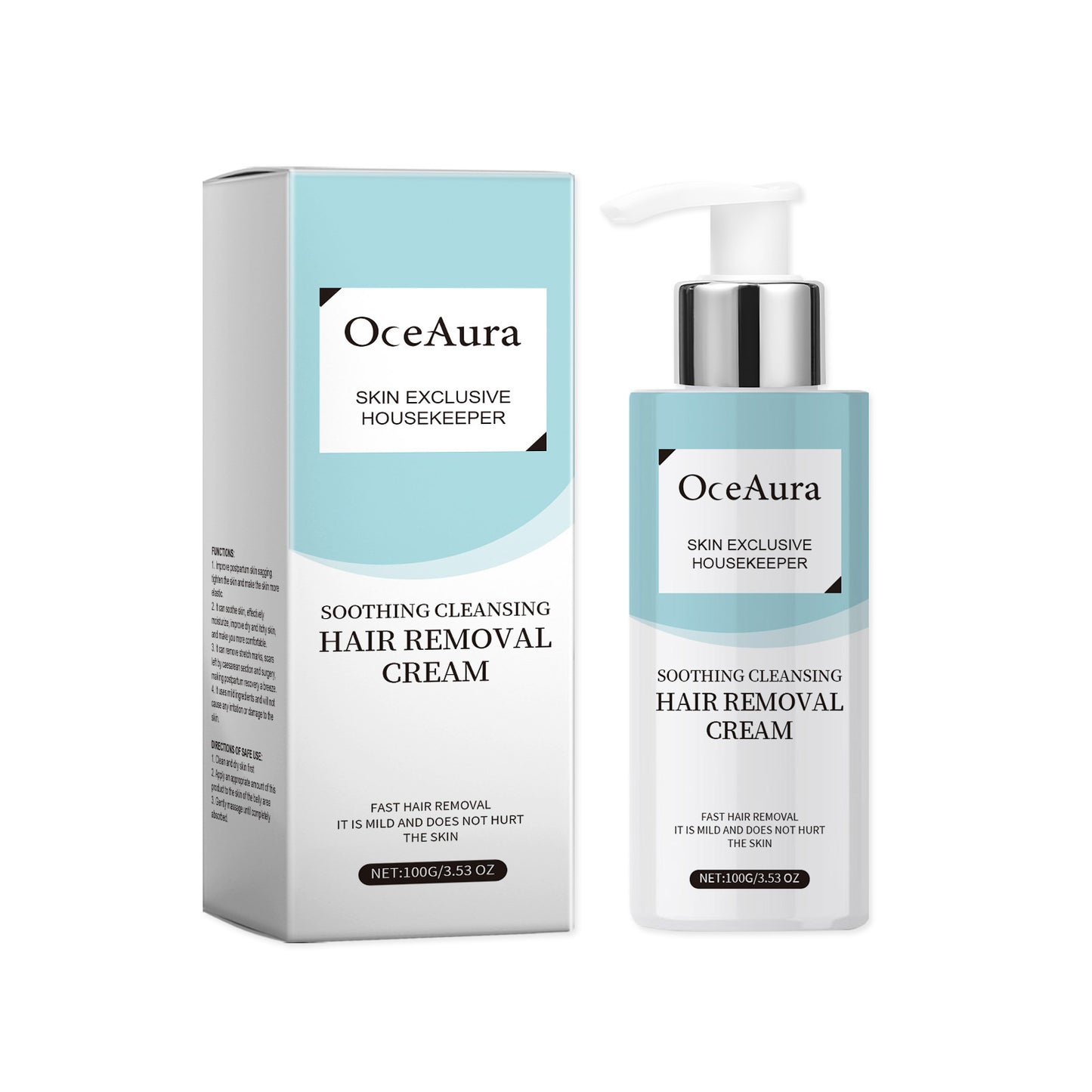 Oceaura Gentle Treatment Hair Removal Cream