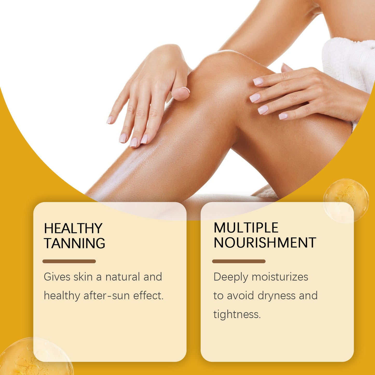 OceAura Skin Tanning Lotion Summer Skin Tanning Treatment Hydrating And Glossy Herbal Essence
