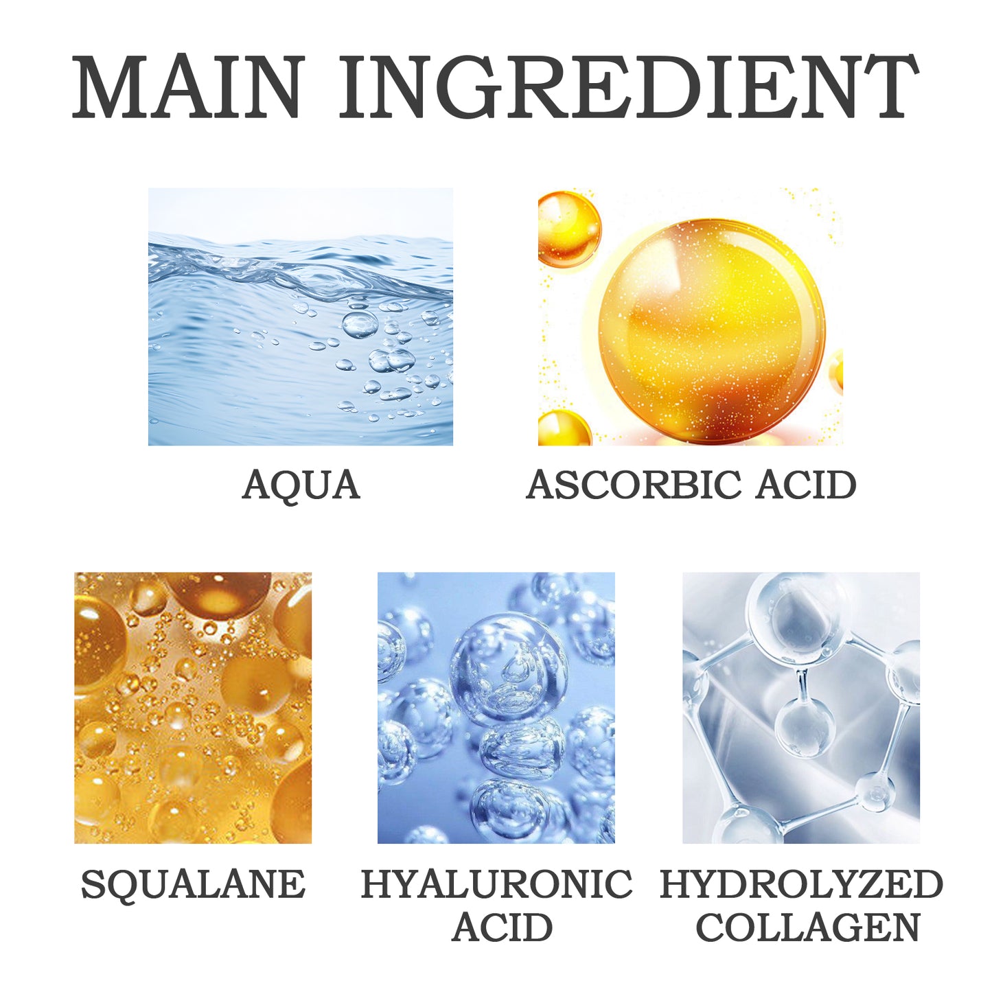 OUHOE Anti-Wrinkle Serum, Firming Facial Skin, Lightening Fine Lines, Lifting Hair Lines, Brightening Skin Essence