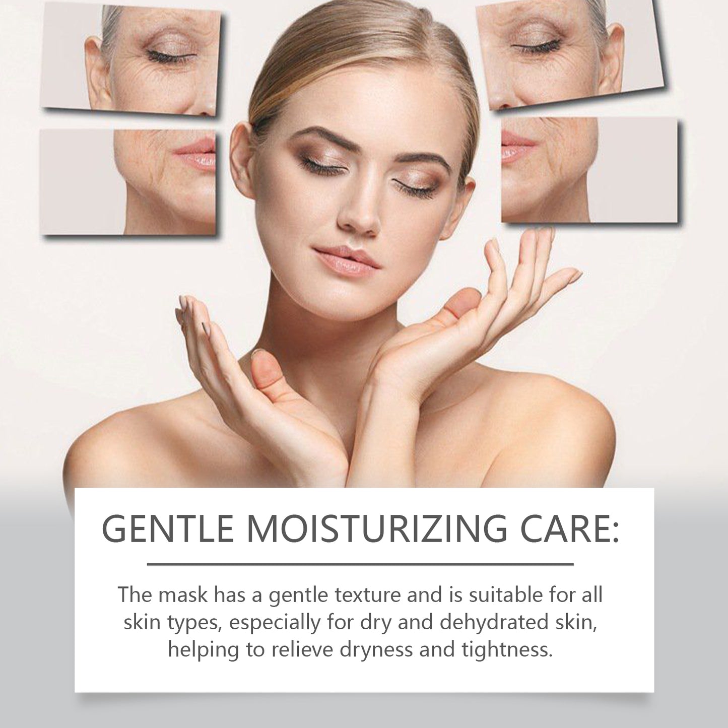 Hoygi Collagen Moisturizing Mask (Bag) Gently Nourishes, Moisturizes, Repairs, Tightens The Skin, Reduces Fine Lines And Softens The Skin