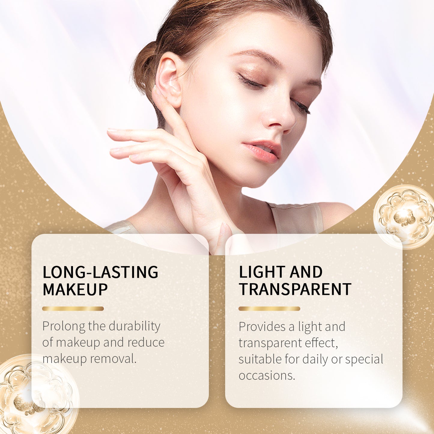 Eelhope Setting Spray Natural Light And Light Setting Clear, Hydrating, Refreshing, Long-Lasting And Not Easy To Remove Makeup