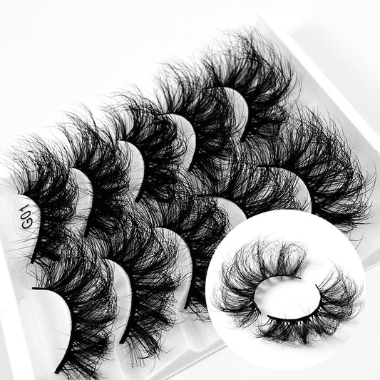 5 Pairs Of New Style Fake Eyelashes
