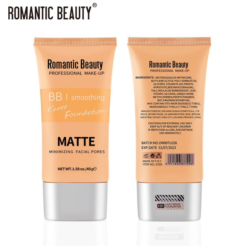 Romantic Beauty Waterproof Non-Standing Portable Foundation Oil