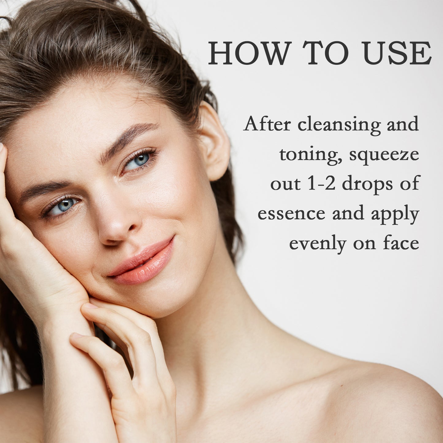 OUHOE Anti-Wrinkle Serum, Firming Facial Skin, Lightening Fine Lines, Lifting Hair Lines, Brightening Skin Essence