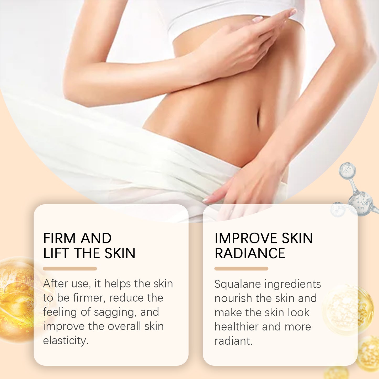 EELHOE Body Cream Roller Hydrating Refreshing Silky, Non-Greasy Gentle Moisturizer For Skin