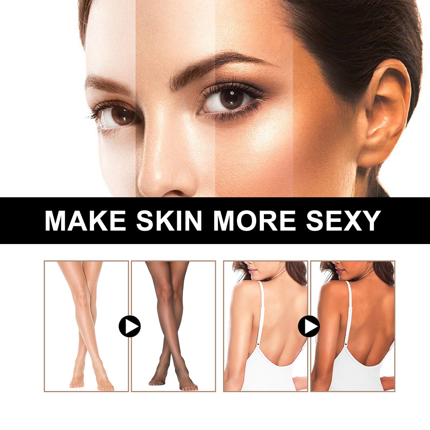 OUHOE Tanning Spray, Outdoor Tanning Self-Tanning Bronze Skin Moisturizing And Toning Spray