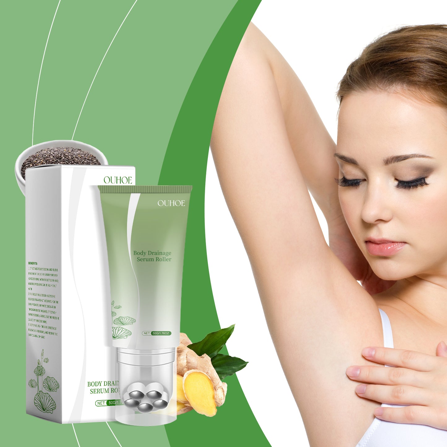 Ouhoe Body Essence Improves Skin Firmness And Elasticity With An All-In-One Massage Treatment