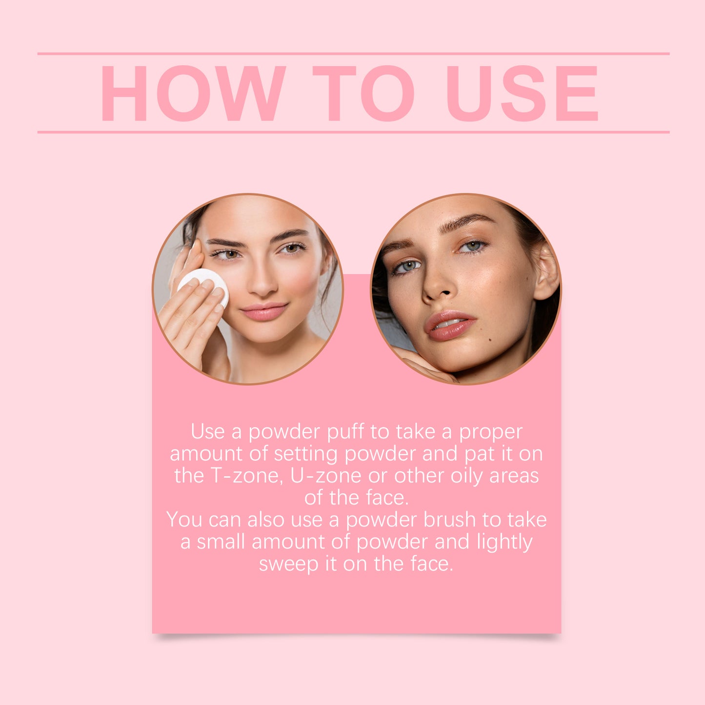 Eelhope The Setting Powder With Brush (Beige)