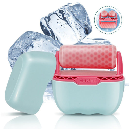 2 in 1 double head plastic ice roller