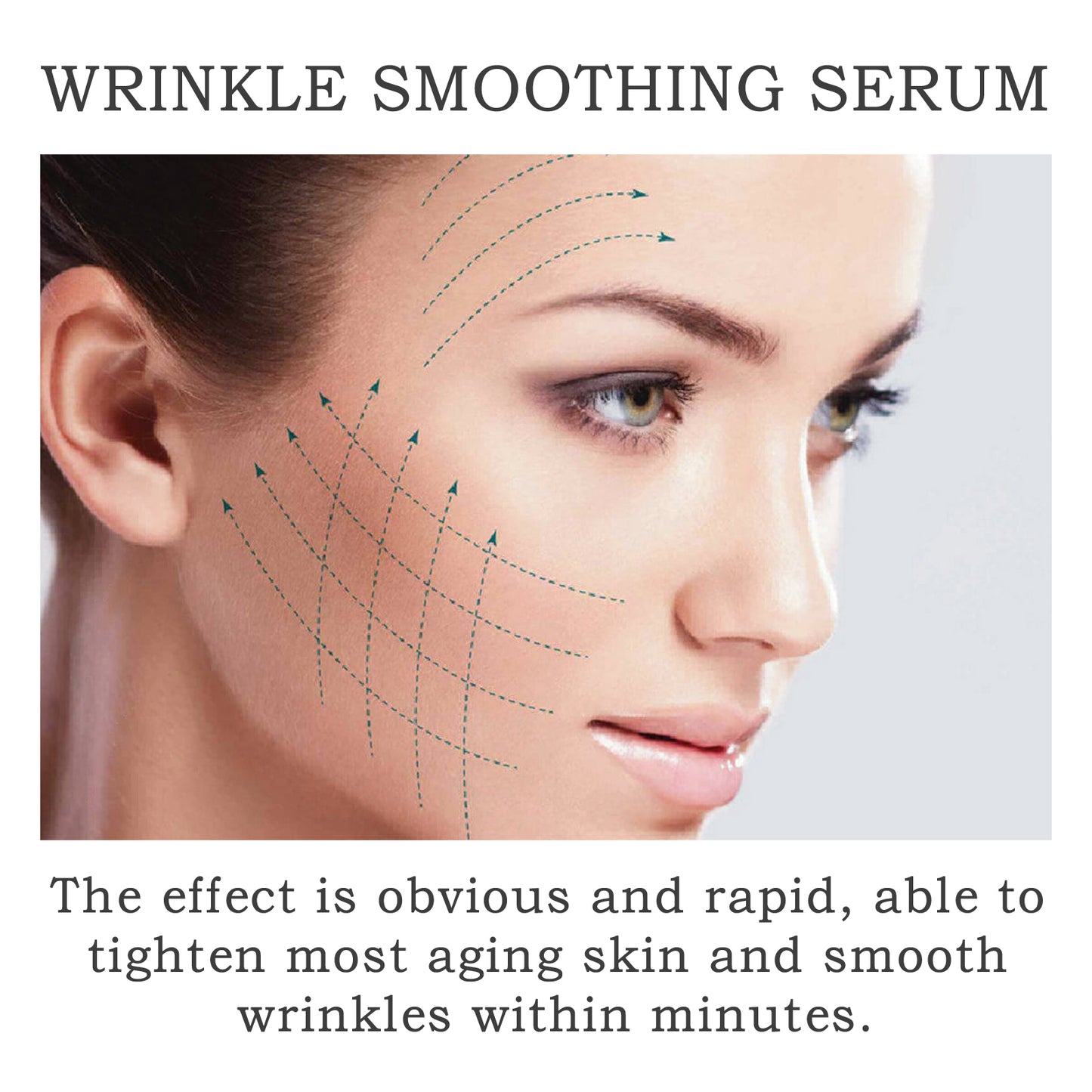 OUHOE Anti-Wrinkle Serum, Firming Facial Skin, Lightening Fine Lines, Lifting Hair Lines, Brightening Skin Essence