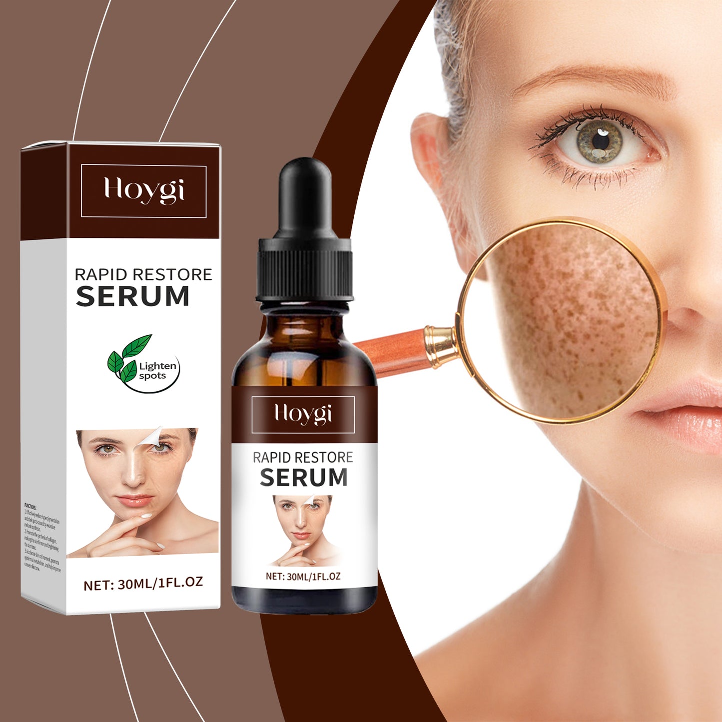 Hoygi Facial Skin Repair Essence Gently Moisturizes And Hydrates The Face To Restore Bright And Dull Skin