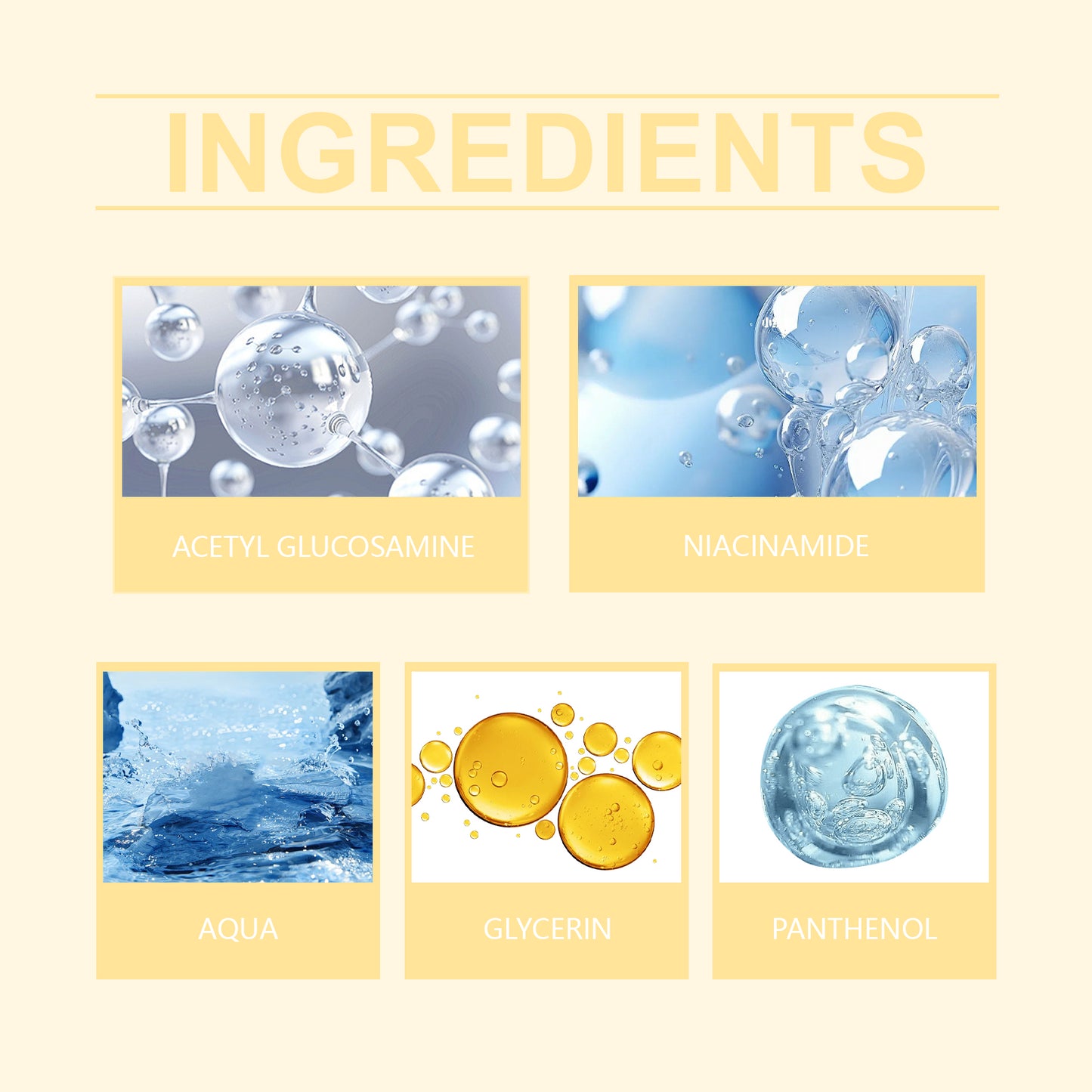 Hoygi Nicotinamide Serum Brightening Skin, Moisturizing And Hydrating Face Serum