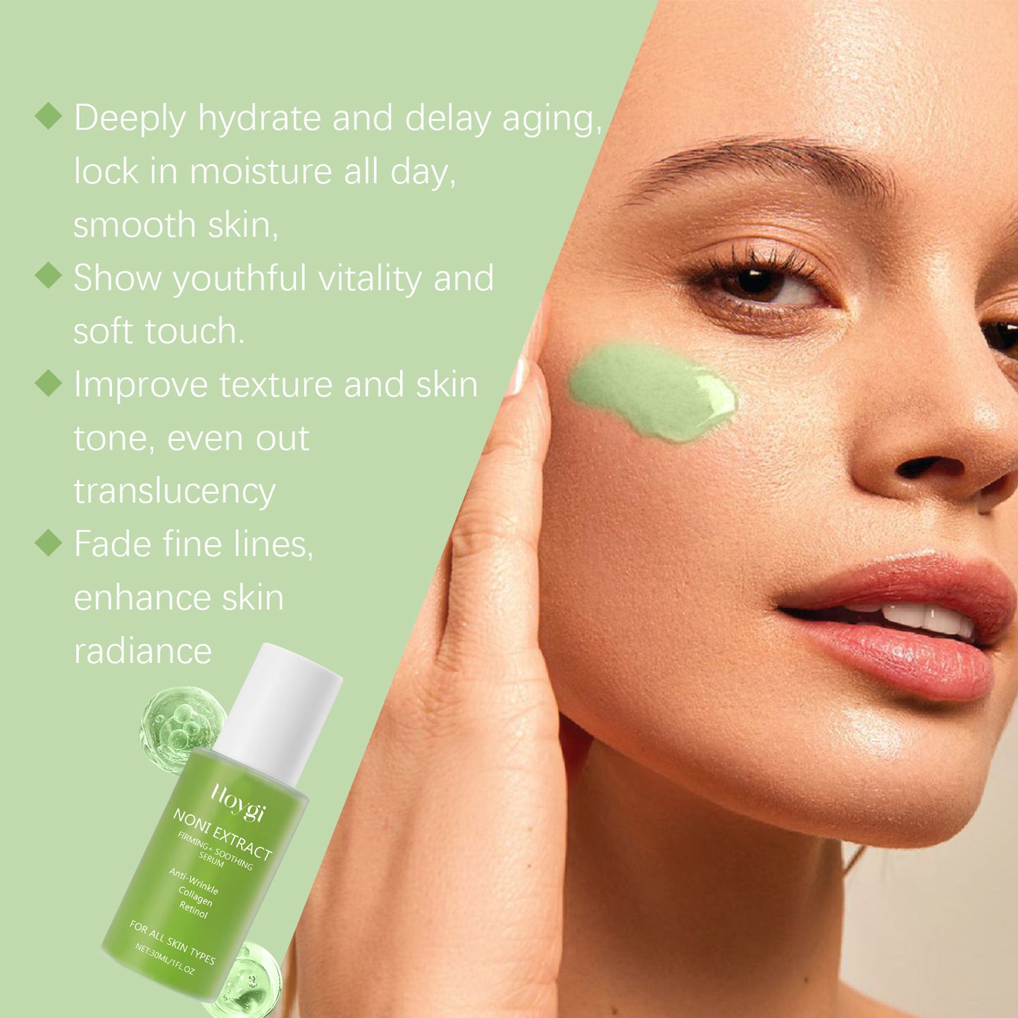 Hoygi Hydrating Essence Moisturizes Delicate, Brightening, Moisturizing And Hydrating Elastic Facial Skin Essence