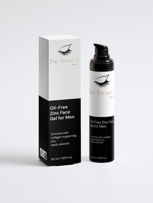 Oil-Free Zinc Face Gel for Men