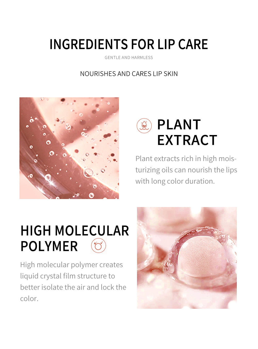 QIBEST Silky Lip Glaze Non-Stick Cup Does Not Fade Lip Gloss Makeup Color Liquid Lipstick Matte Moisturizing Lip Gloss