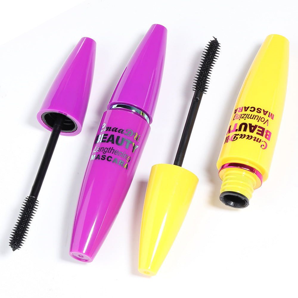 CmaaDu Makeup 4D mascara thick curling is not easy to smudge false eyelashes