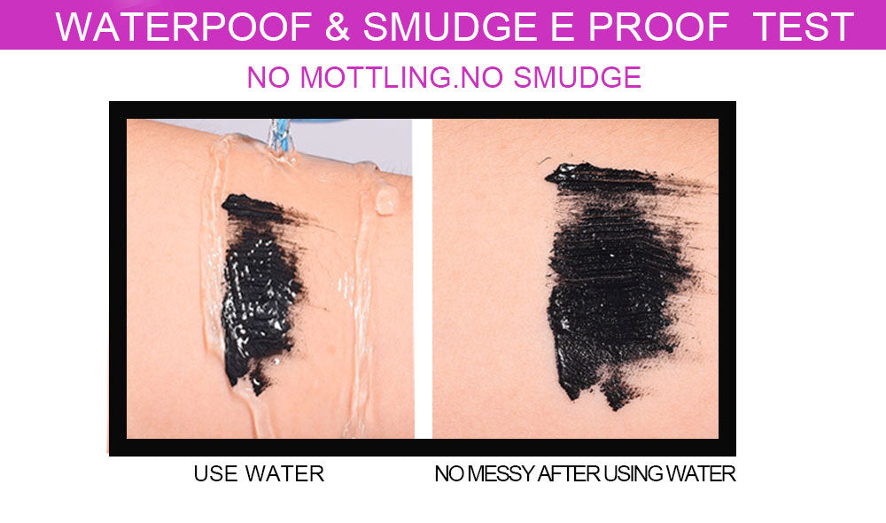 CmaaDu Makeup 4D mascara thick curling is not easy to smudge false eyelashes