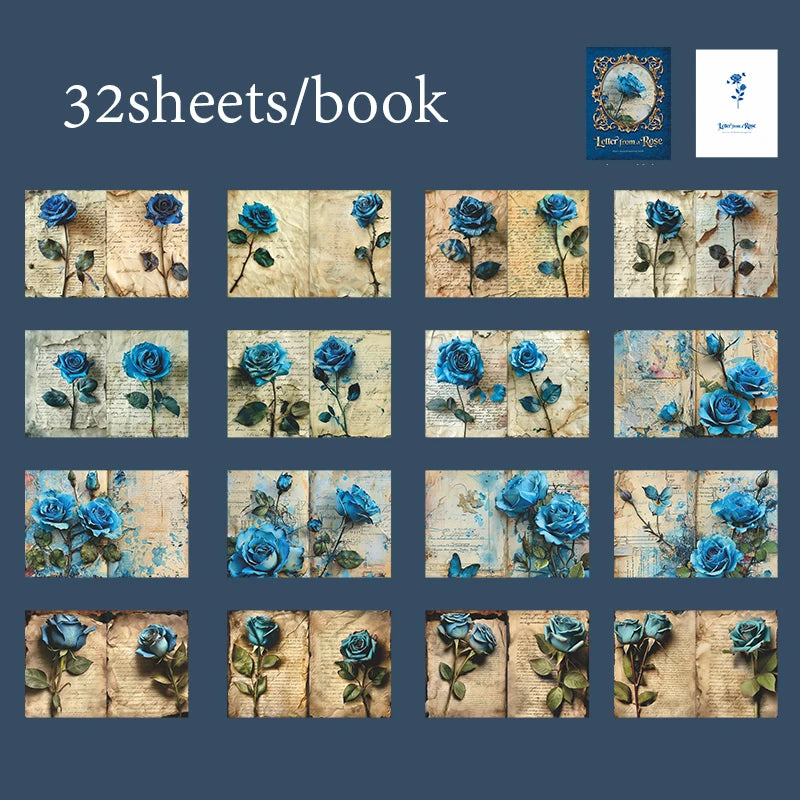 Vintage Floral Theme Journal Album