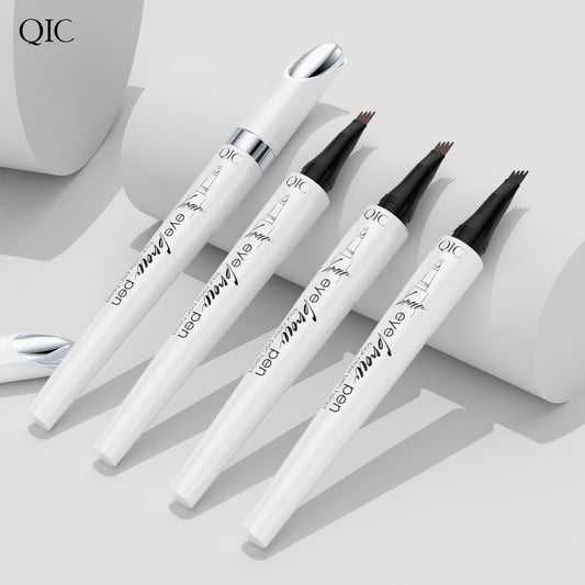 QIC ceramic white liquid four-claw eyebrow pencil