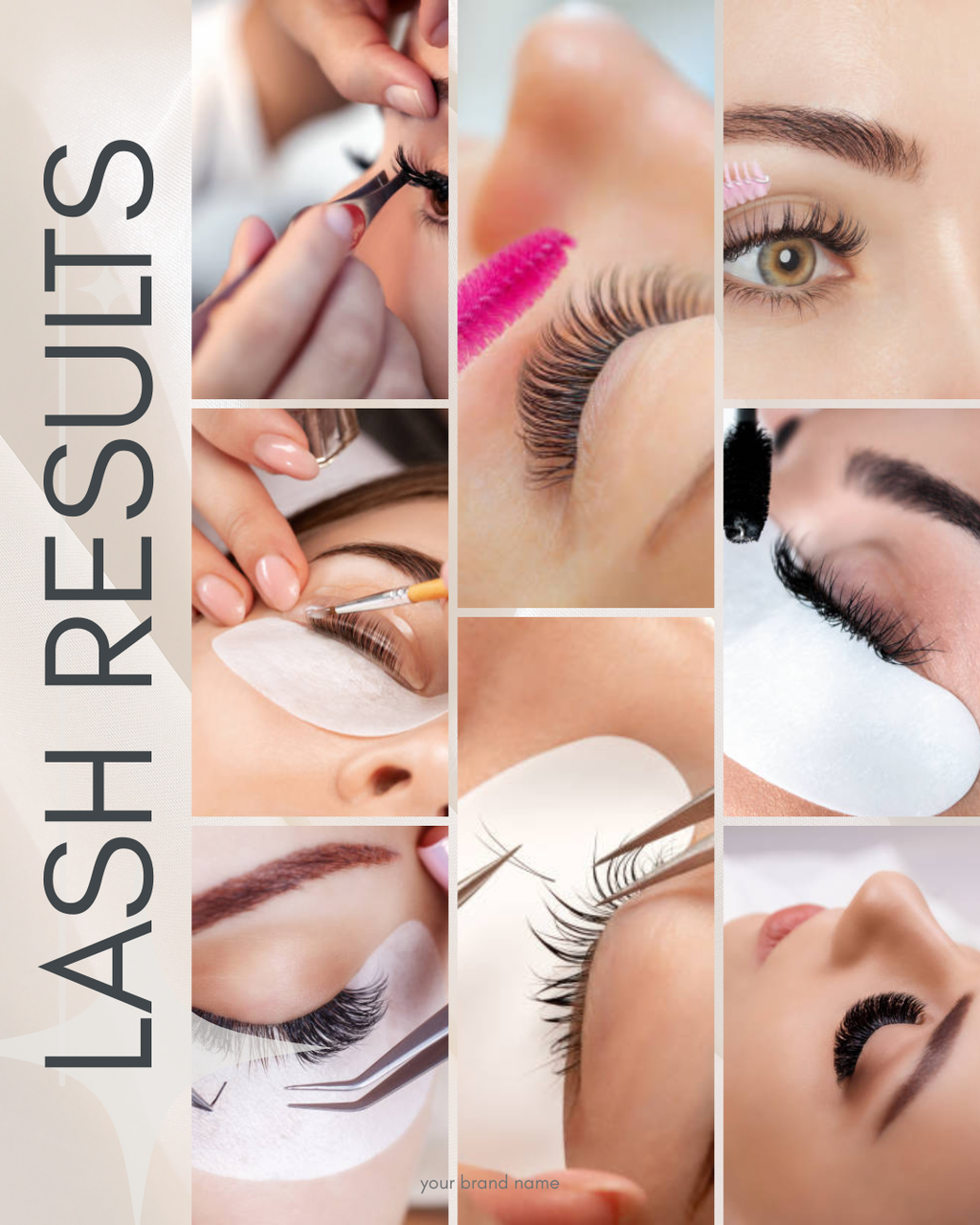 Instagram Content Planner for Lash Artists (30 Days + Templates & Hooks) NORWEGIAN