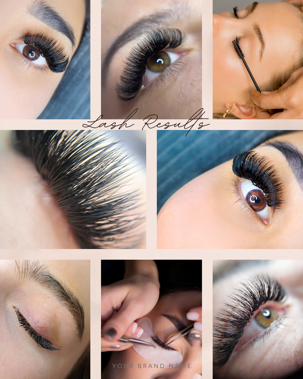 Lash Extention IG Template ENG
