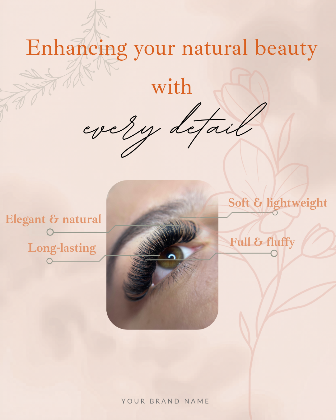 Lash Extention IG Template ENG