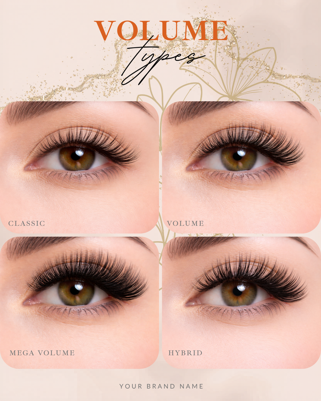Lash Extention IG Template ENG