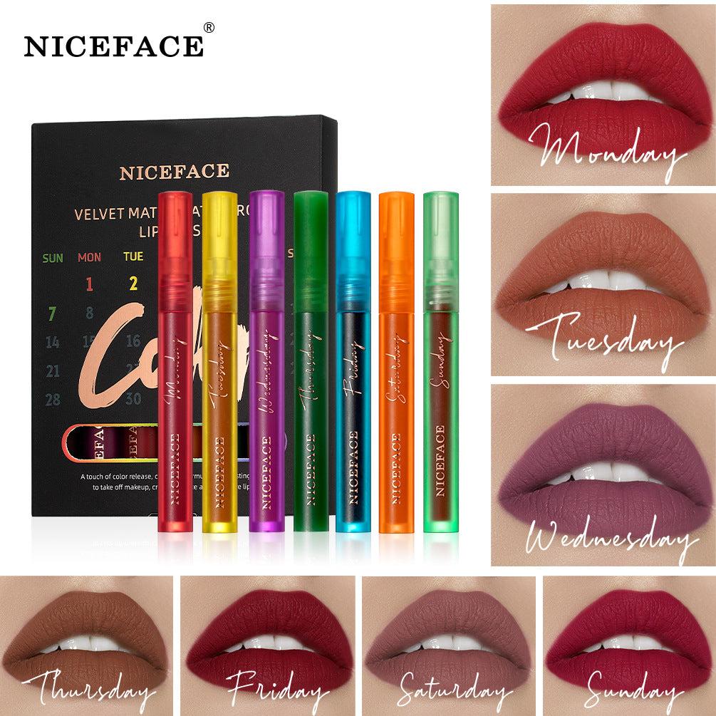 Niceface Weekly Lip Gloss 7 Sticks
