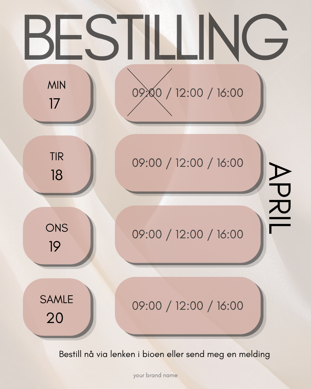 Instagram Content Planner for Lash Artists (30 Days + Templates & Hooks) NORWEGIAN