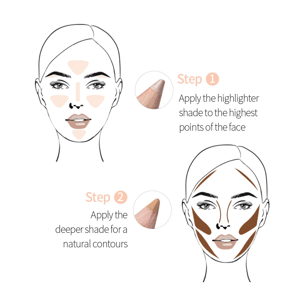 Meinuo Double-Headed Shading Pen