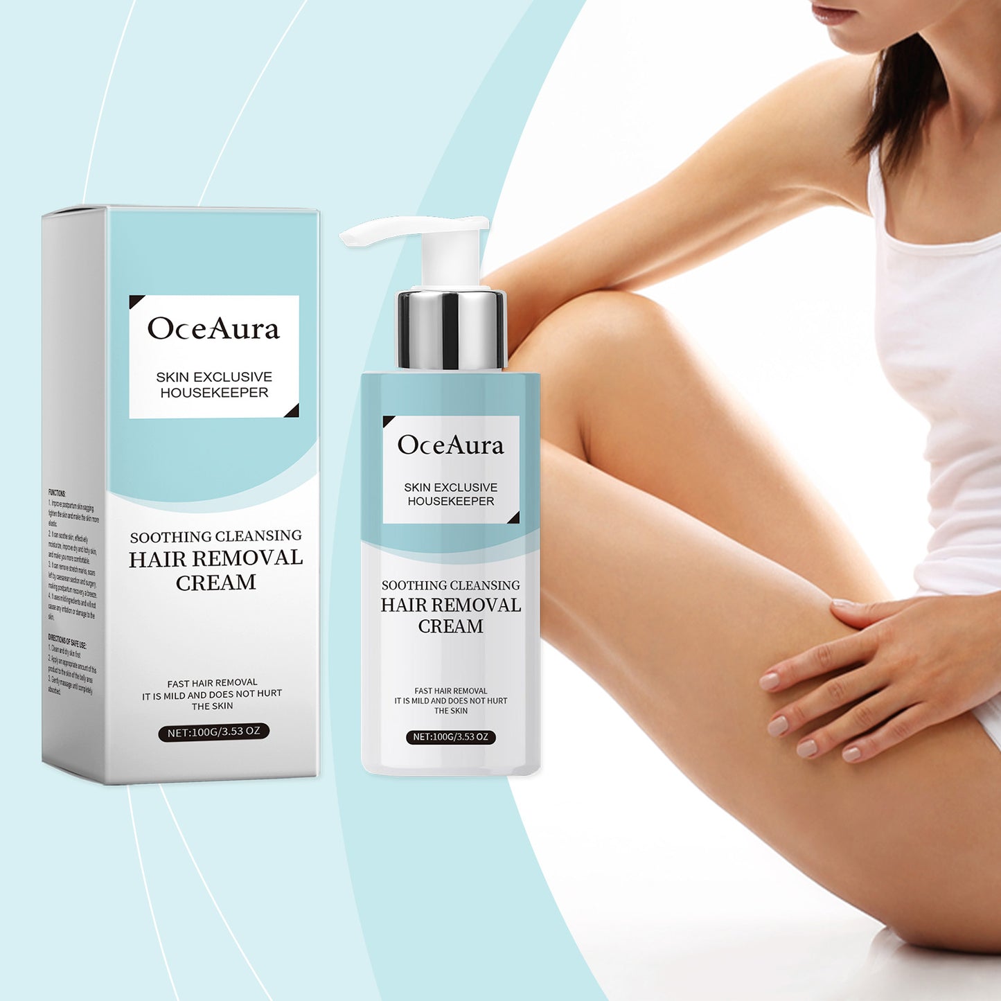 Oceaura Gentle Treatment Hair Removal Cream