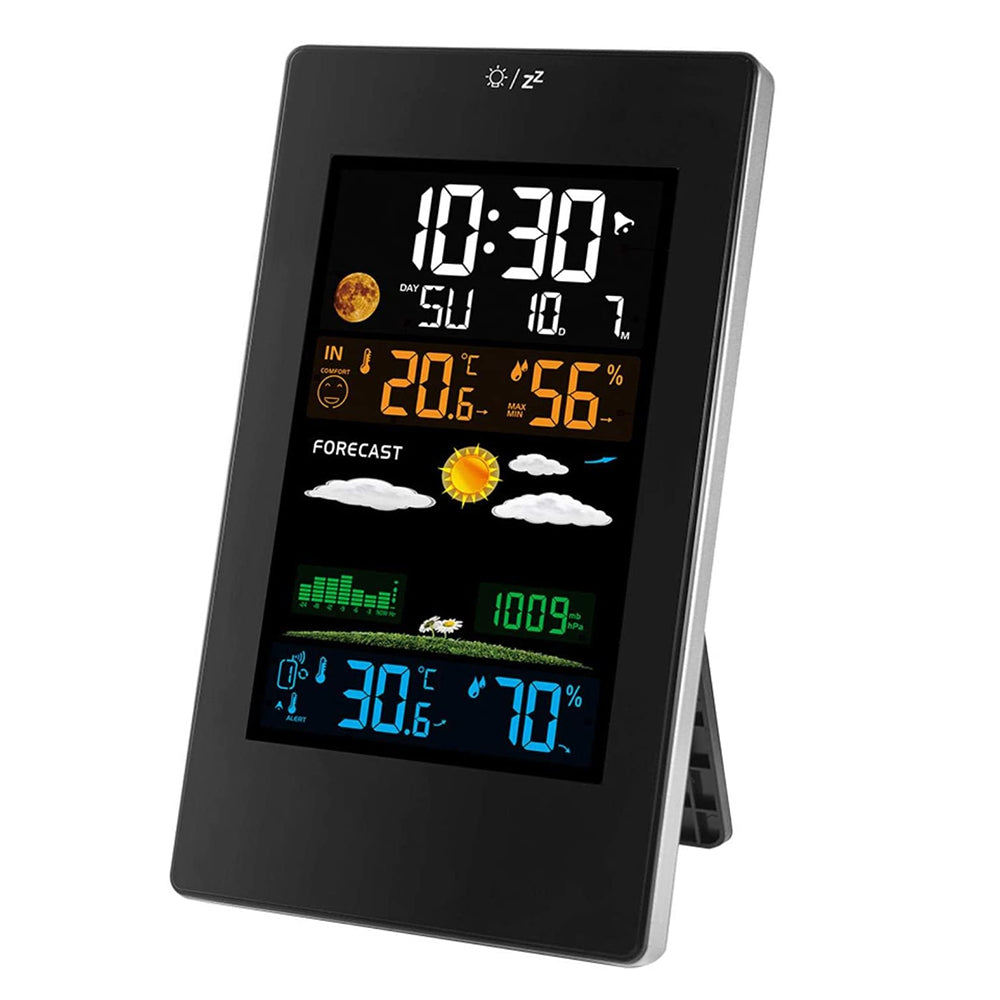 Wireless Indoor and Outdoor Weather Station Color Screen- USB Plugged-in