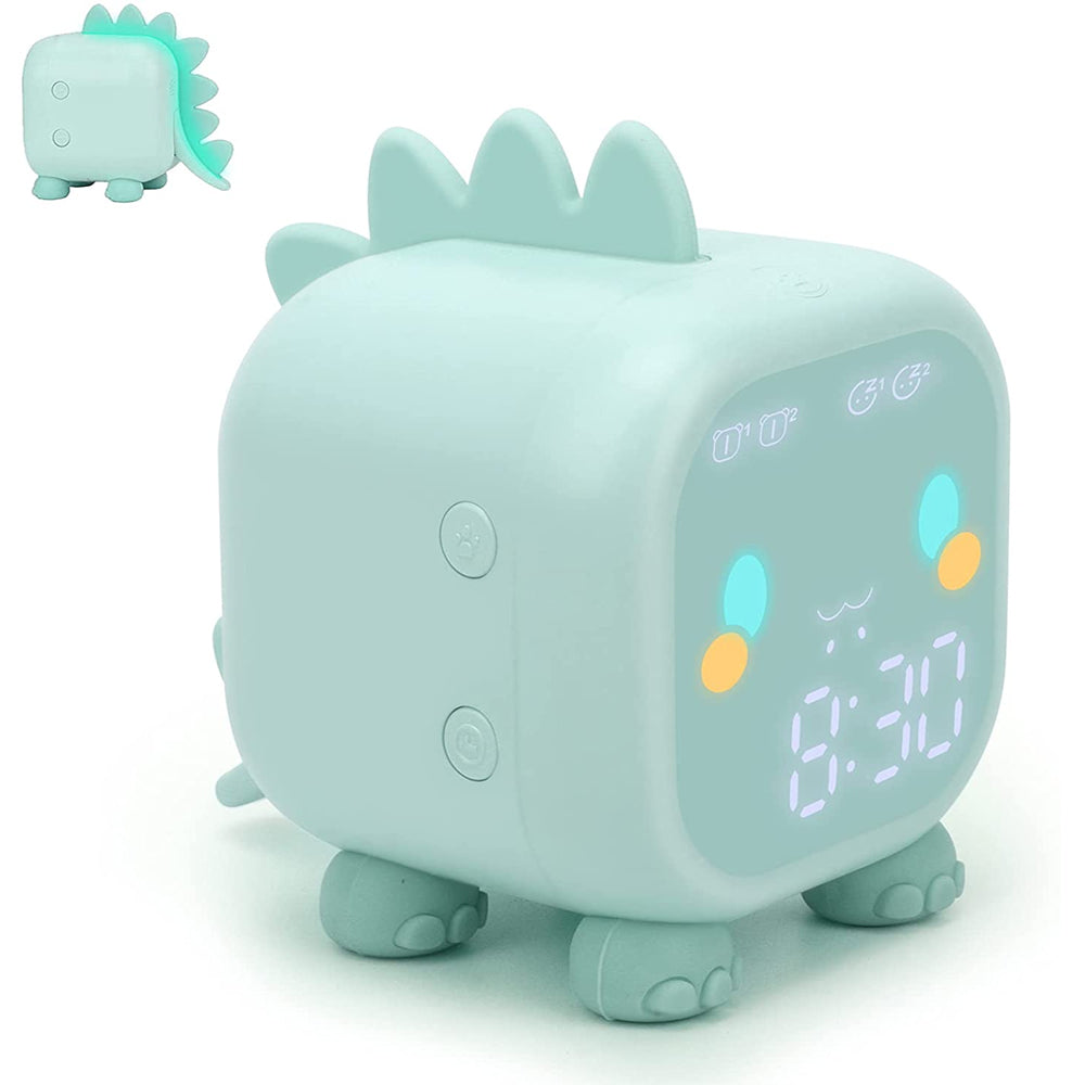 Sleep Training Digital Kid’s Dinosaur USB Rechargeable Alarm Clock