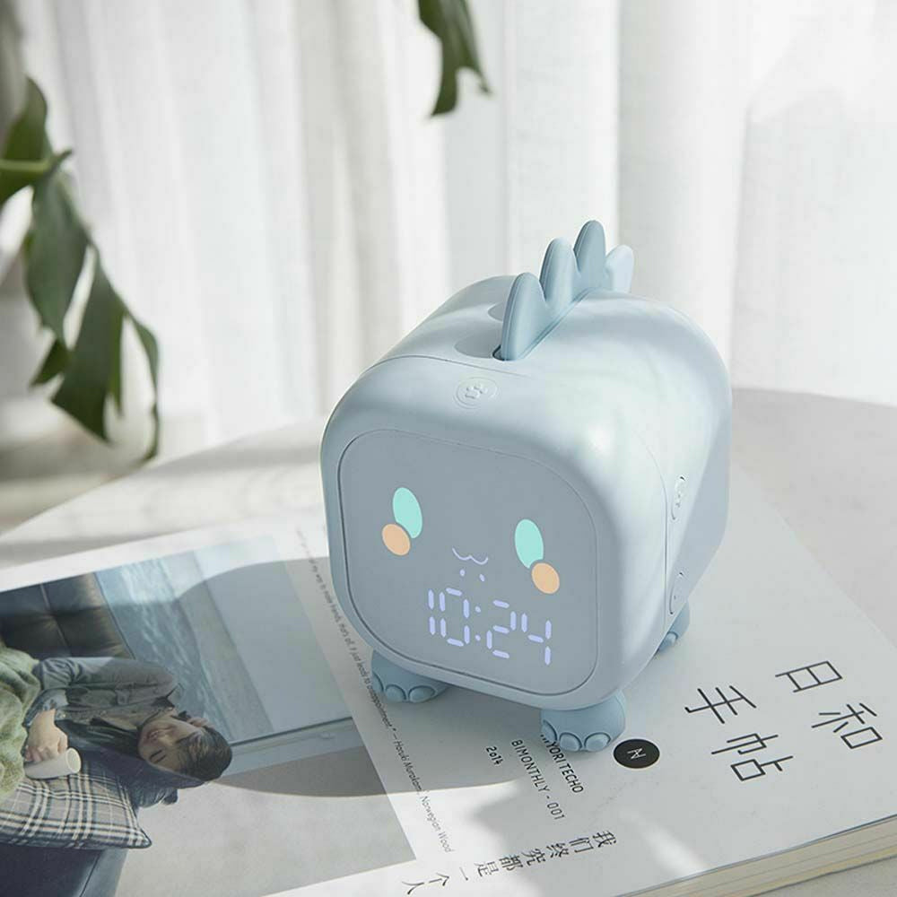 Sleep Training Digital Kid’s Dinosaur USB Rechargeable Alarm Clock